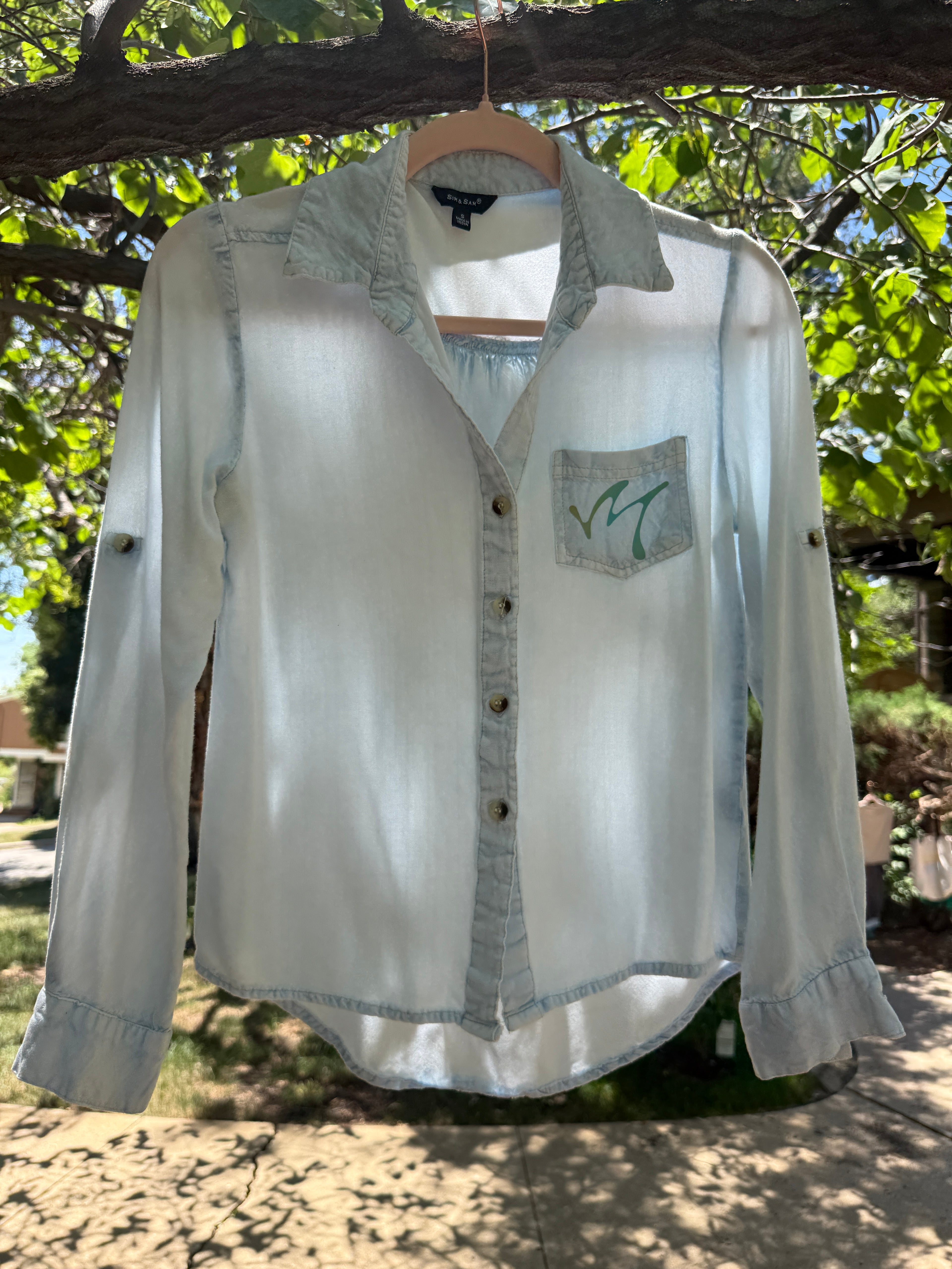 Meridia button up shirt