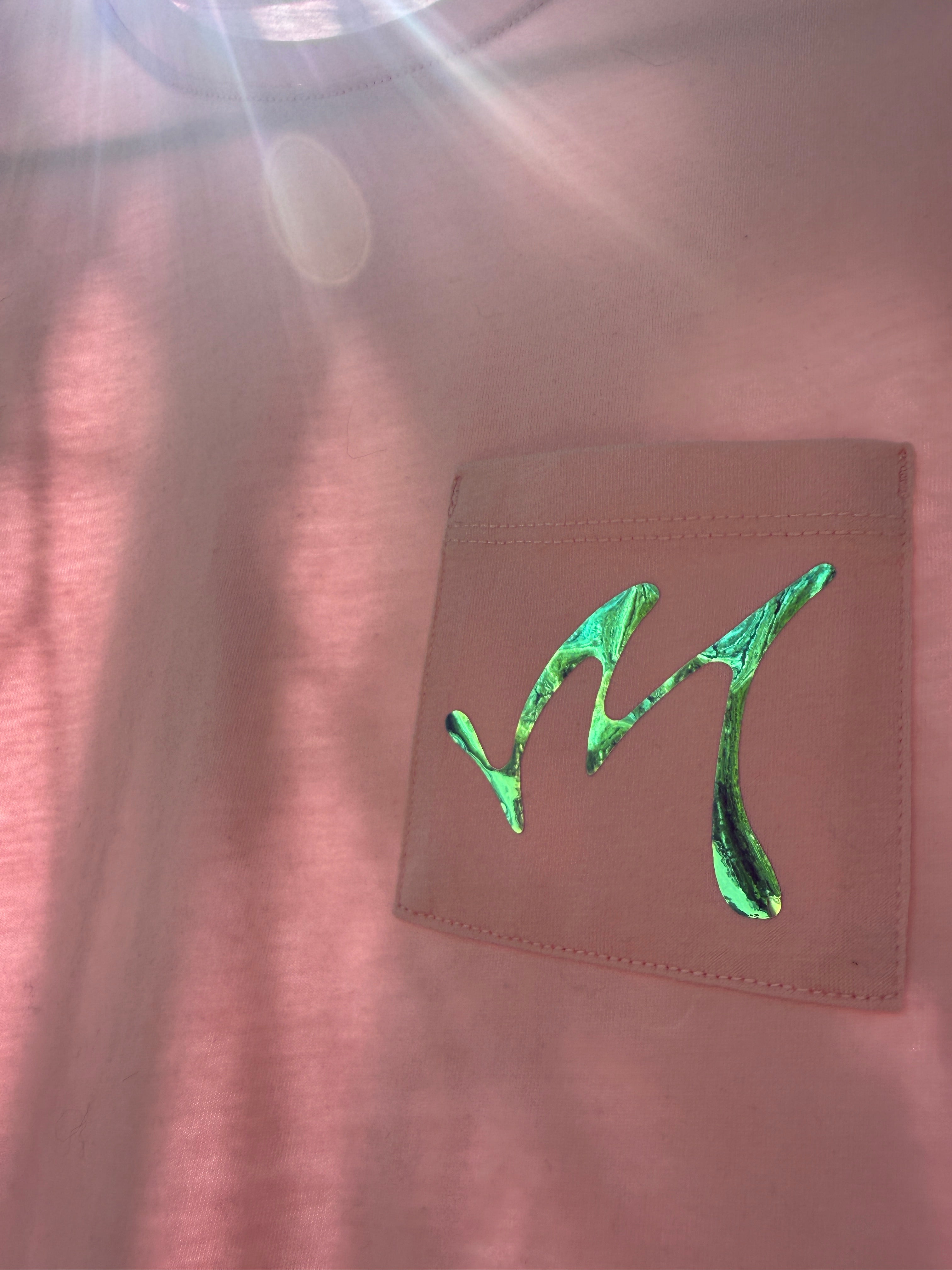 Pink pocket T