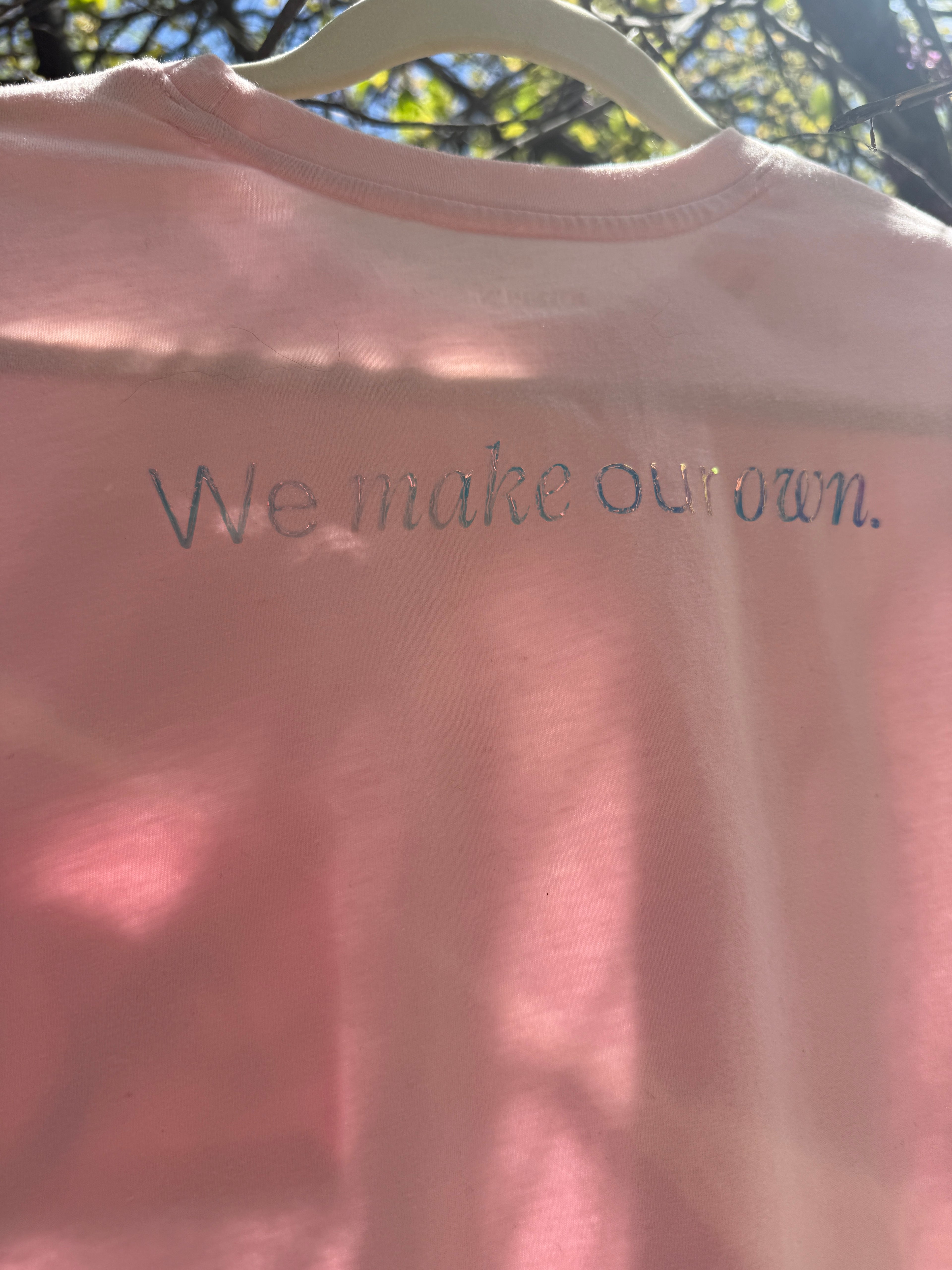 Pink pocket T