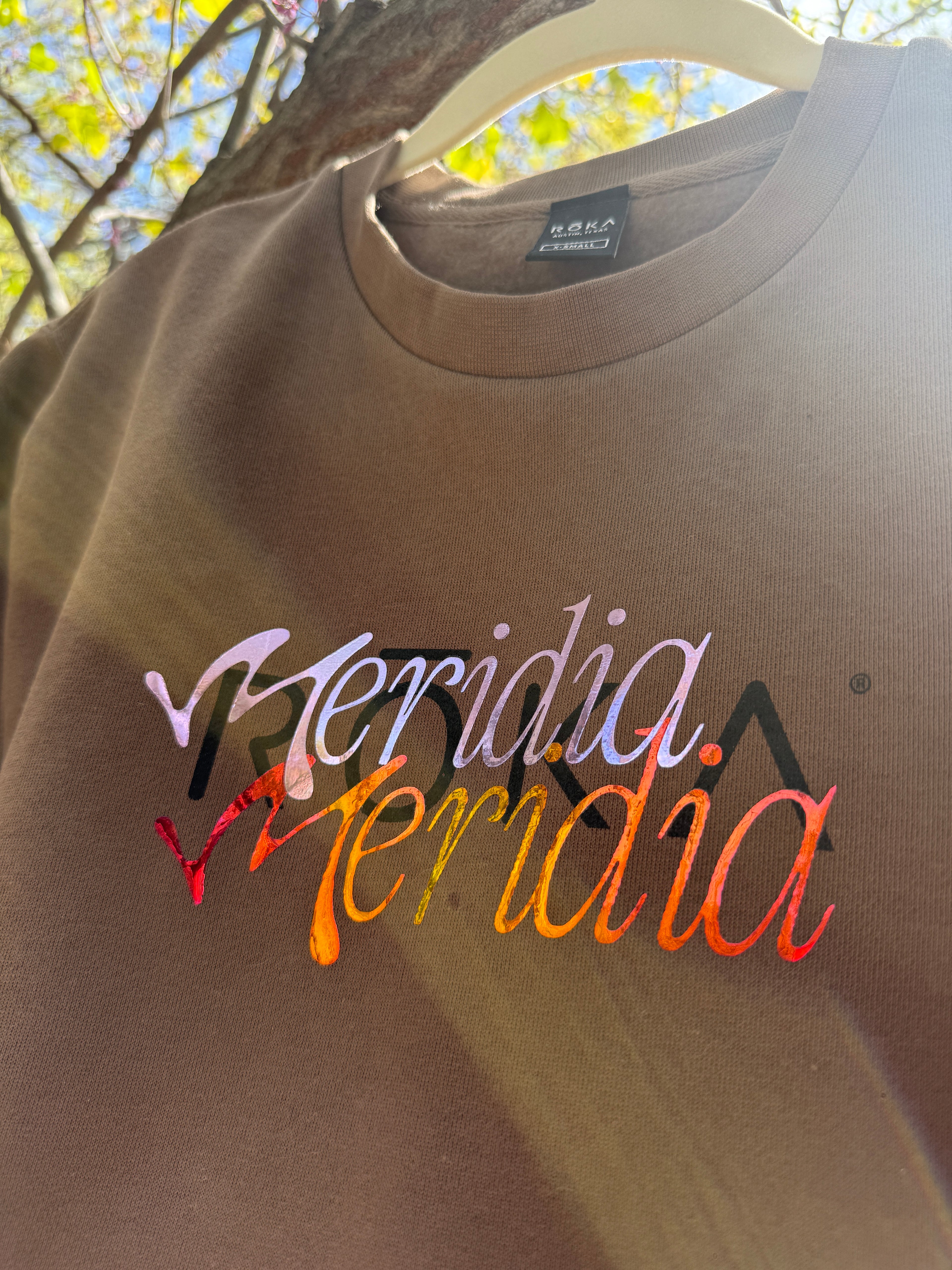 ROKA X Meridia crew neck