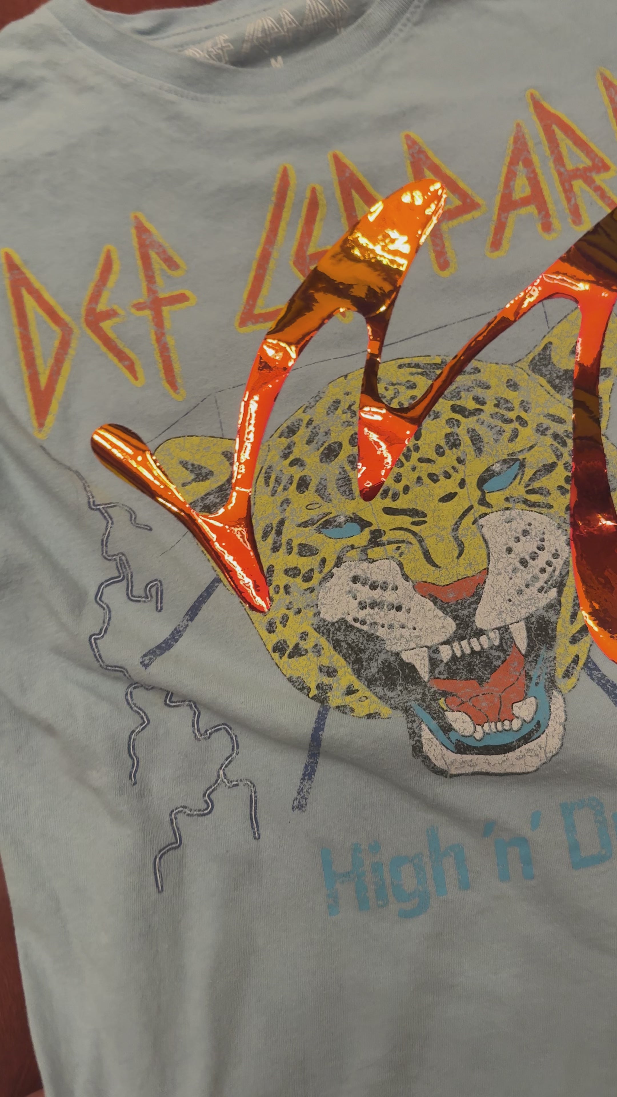 Def Leppard upcycled
