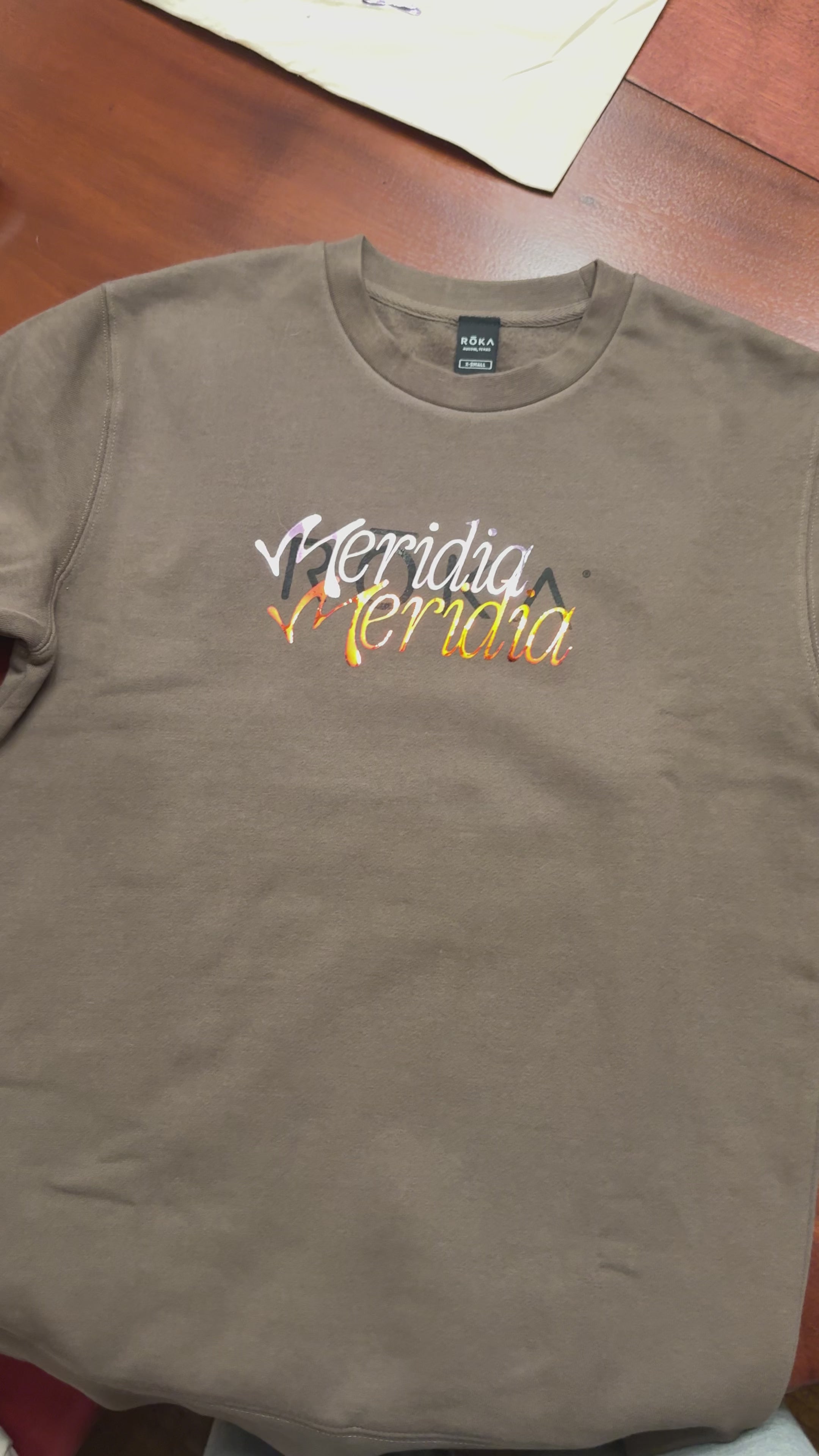 ROKA X Meridia crew neck